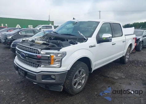 2019 Ford F-150 Lariat from USA, damaged, VIN 1FTEW1E43KKE84792
